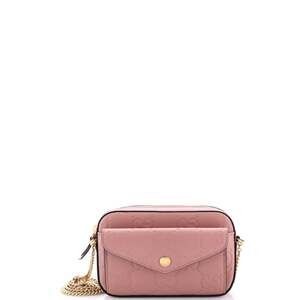 Gucci Front Pocket Chain Shoulder Bag #210776G10B